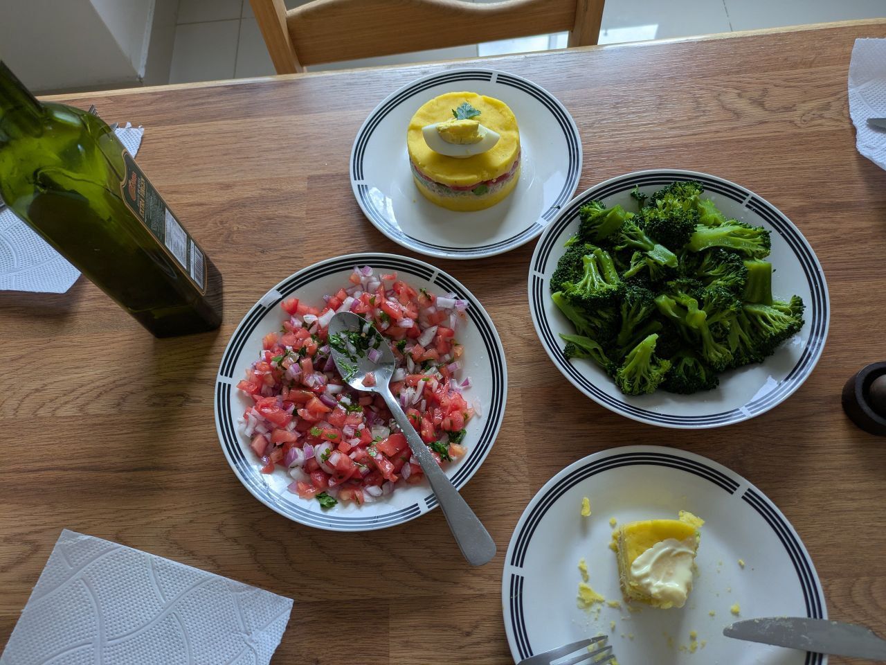 Потом подошли гарниры